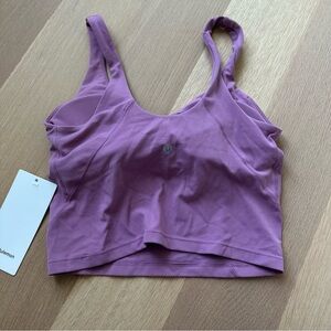 NEW WITH TAGS Lululemon Align Tank Top in Size 6, purple color